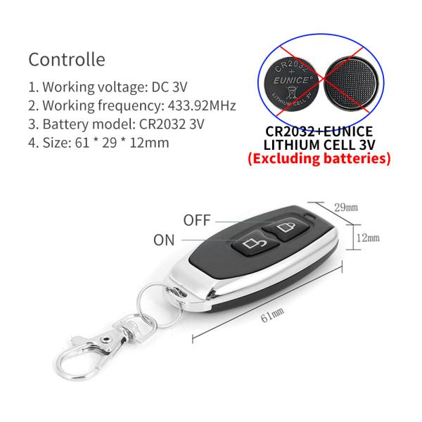 27 Amp Wireless Smart Remote Control Switch for Smart Home Devices