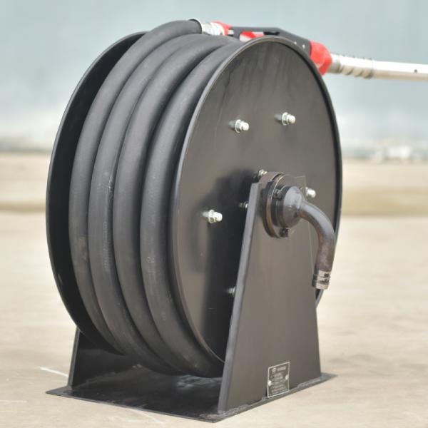 Certificate Approved Automatic Rewinding Petrol Service Hose Reel Equipment