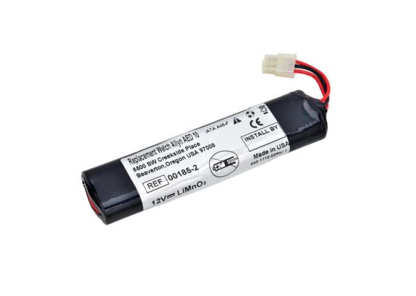 For Welch Allyn Defibrillator Battery 12V 3000mAh LiMn02 For AED 10 00185-2 LIFEQUEST