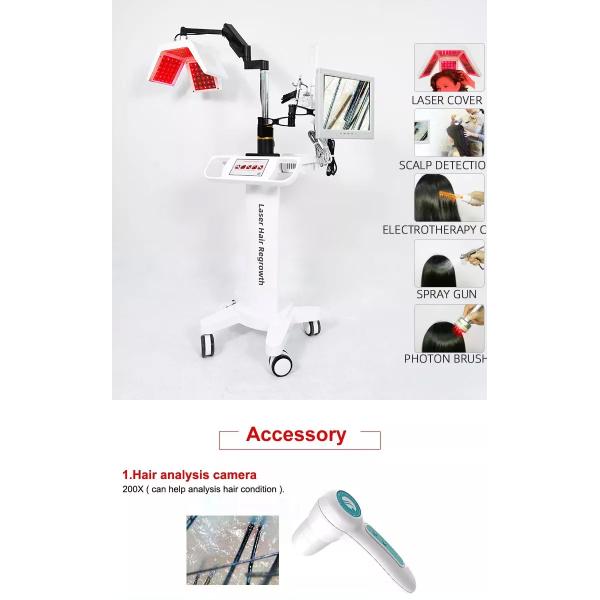 Red Light Laser Hair Regrowth Device Hair Loss Treatment Machine