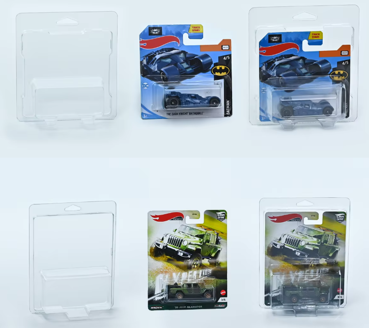 Customized Hot Wheel Model Car Blister Protection Clamshell Packaging