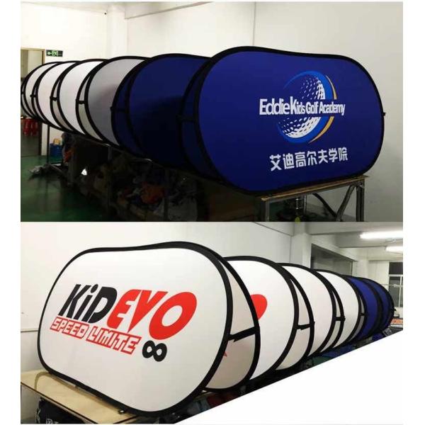 Рекламное событие Custom Printed Pop up Banner для спортивной рекламы
