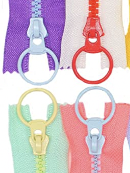 Молнии металла ODM прочные красочные декоративные поднимая кольцо ультра сияющее