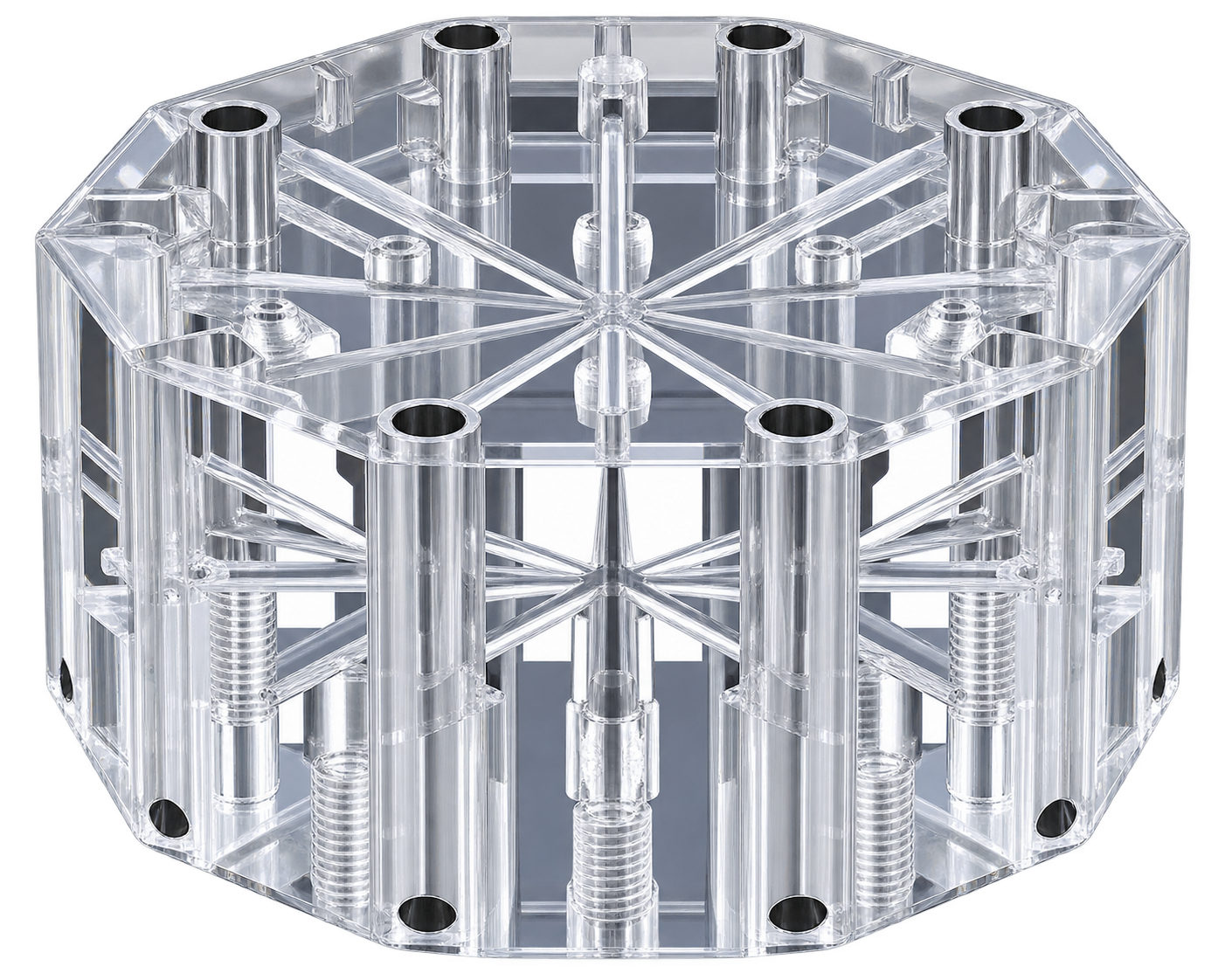 Complex PMMA CNC Machining For High Transparency Parts