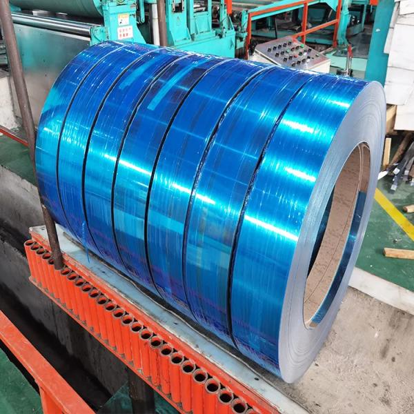 Tira de aço inoxidável EN 10088-2 ASTM S30400 S30403 S30908 S31008 S42000 10 - 820 mm