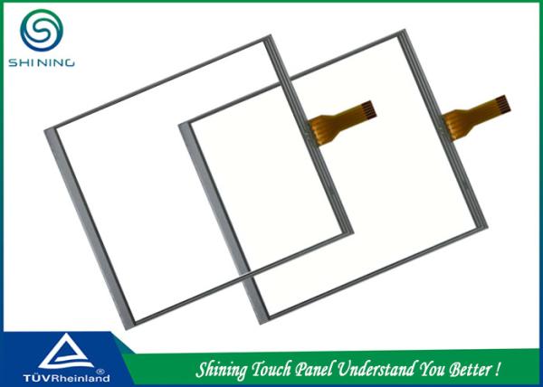 Film Glass ITO Touch Panel Digital Resistive Bright Scratch Resistant 3.8''