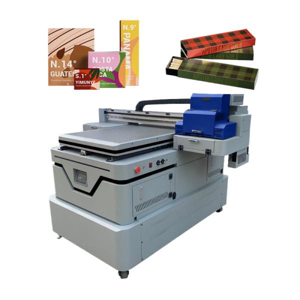 Factory Price 6090 Printing Varnish Digital Flat Printer CCD Camera,and Rotary Attachment  for Multi-Material