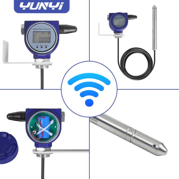 Submersible Level Sensor Industrial Wireless Liquid Level Probe Featuring Digital Display and Ultra Consumption Technology