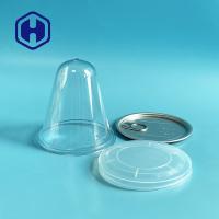 Bouteille en PET de 600 ml Préforme 07# 83 mm Cannette en plastique facile à injecter à l' extrémité ouverte