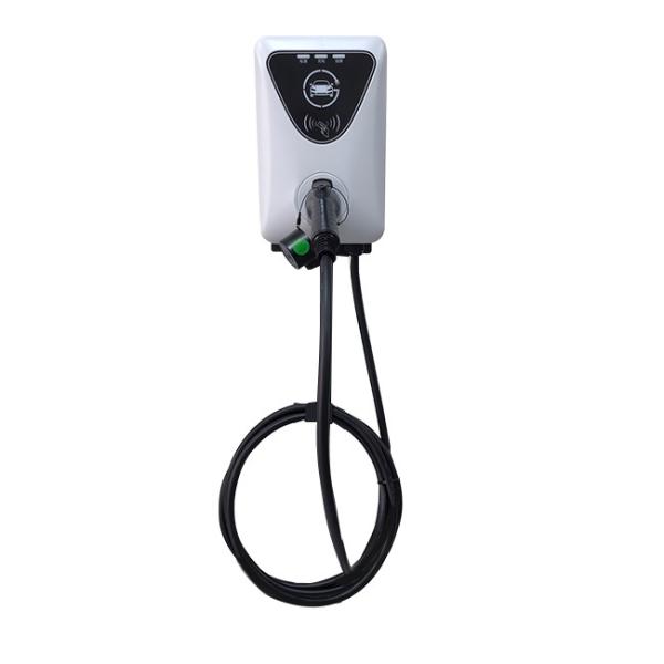 7kw AC Car EV Charging Station Wallbox EV Charger with OCPP Control and IP65 Rating