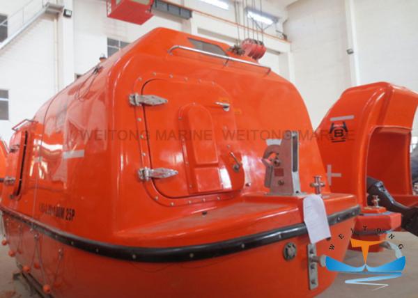Quality Partially Enclosed Life Boat with Lifeboat Davit Solas Approved