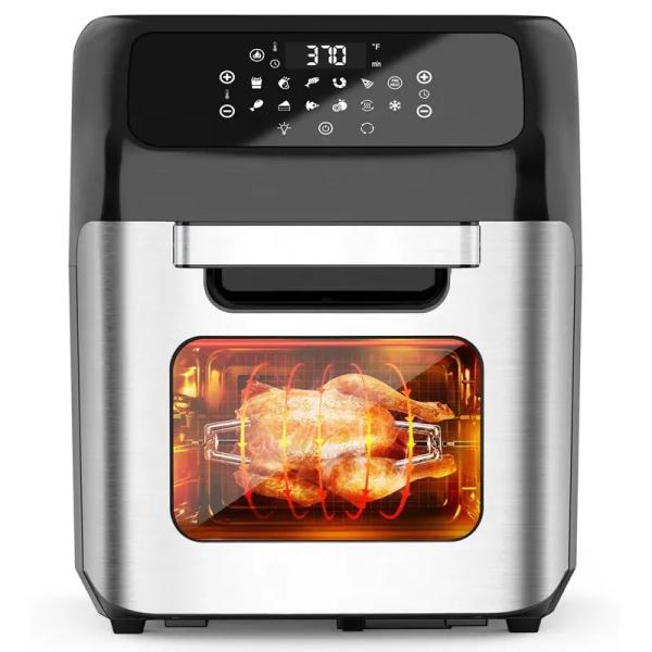 12L Digital Air Fryer Oven 9 Presets Rotisserie Dehydrator Oilless