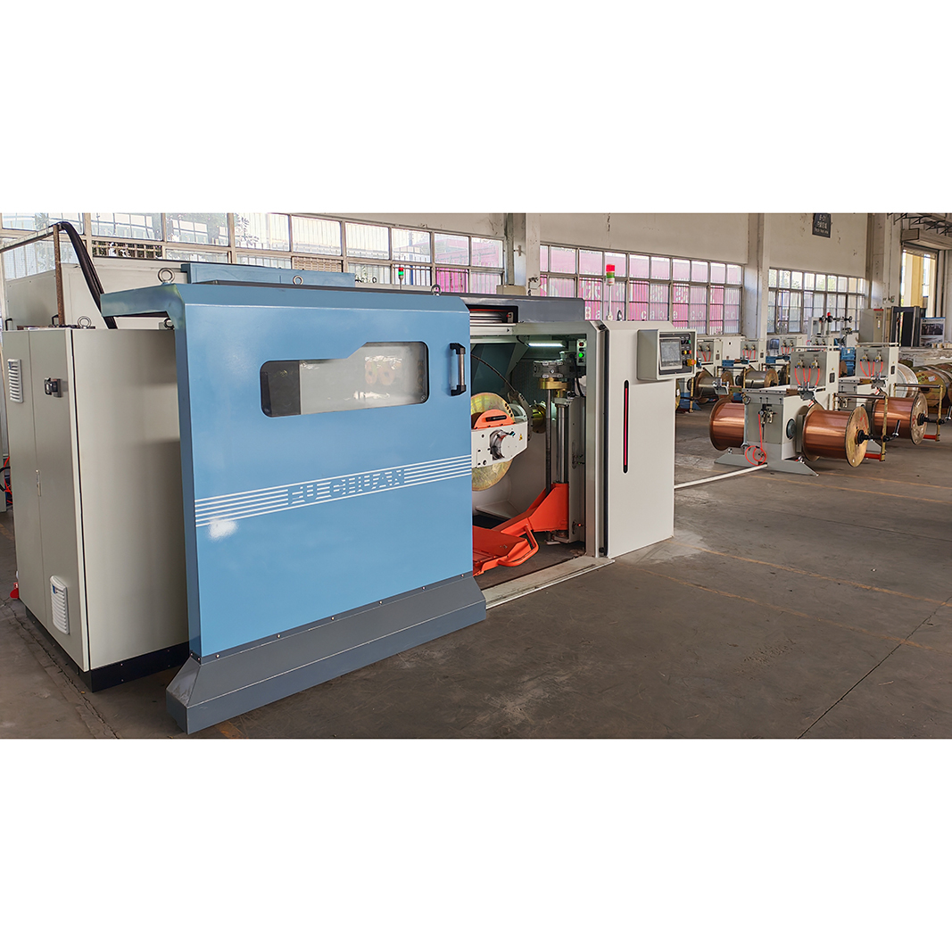 FC-800 Auto High-Speed Copper Wire Bunching Machine Cable Double Twisting