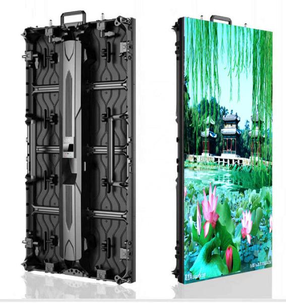 Full color 500x1000 die casting aluminum magnetic Indoor P3.91 rental led display screen video wall