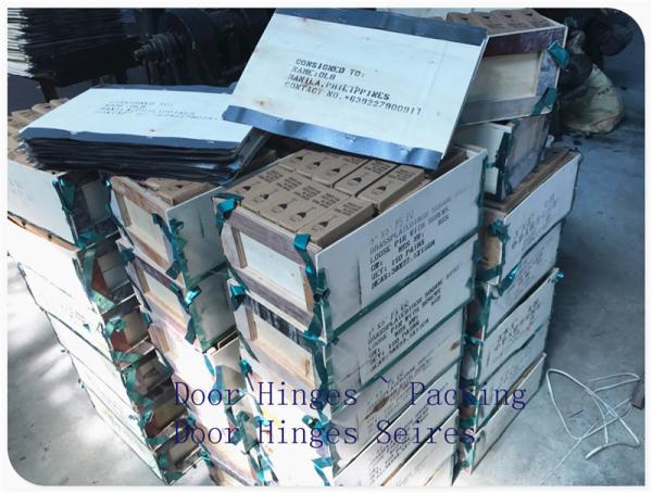 Anti - Rust Oil Painting Metal Door Hinges Small Size Bright Color High Performance