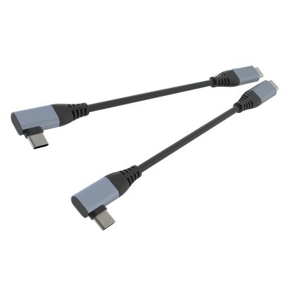 Fast Charger Data Cable Charging Usb-C 90° to Type-C  Cable Quick Charge Usb-c Data Cable For Android Phone Robot Smart Cleaner