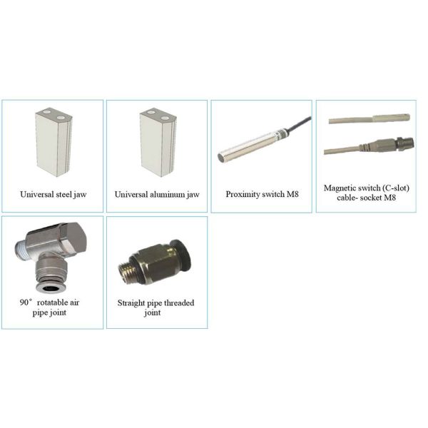 2 Jaw Parallel Gripper, Multi-tooth Guidance TWN-P