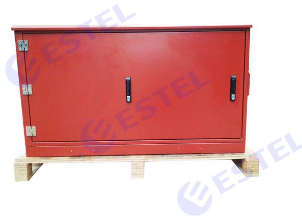 Revêtement en aluminium de poudre du Cabinet IP65 de clôture extérieure au plancher de télécom