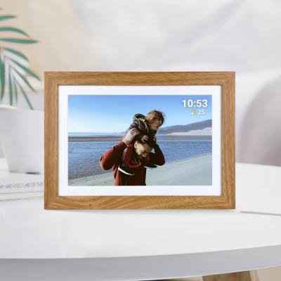 Smart WiFi Digital Photo Frame 10.1 Inch IPS LCD Touch Screen Video Advertising Machine