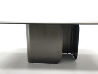 Italian Style Dining Table Steel Base Sintered Stone Marble Top Home Furniture Dining Room Table