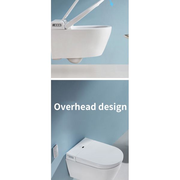 ARROW One Piece Wall-Mounted Smart Toilet with P-Trap and Intelligent Bidet Features