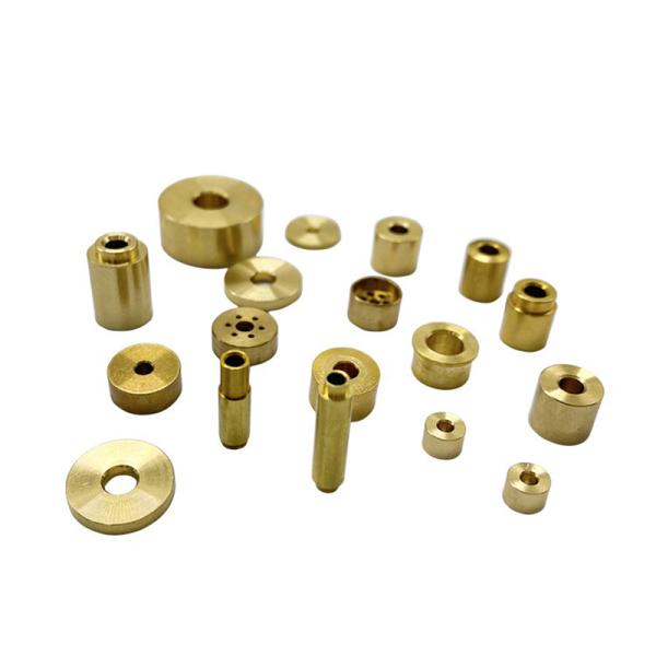 Custom Brass CNC Turned Components Bushings Copper Spacers Machining