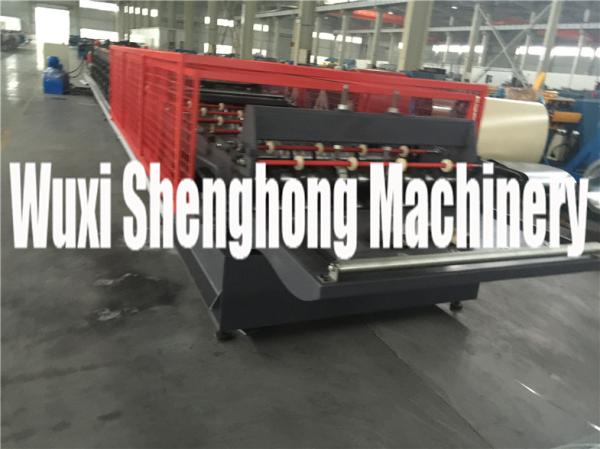 Pre-painted Galvanized Sheet Double Layer Roll Forming Machine with Embossing Processing