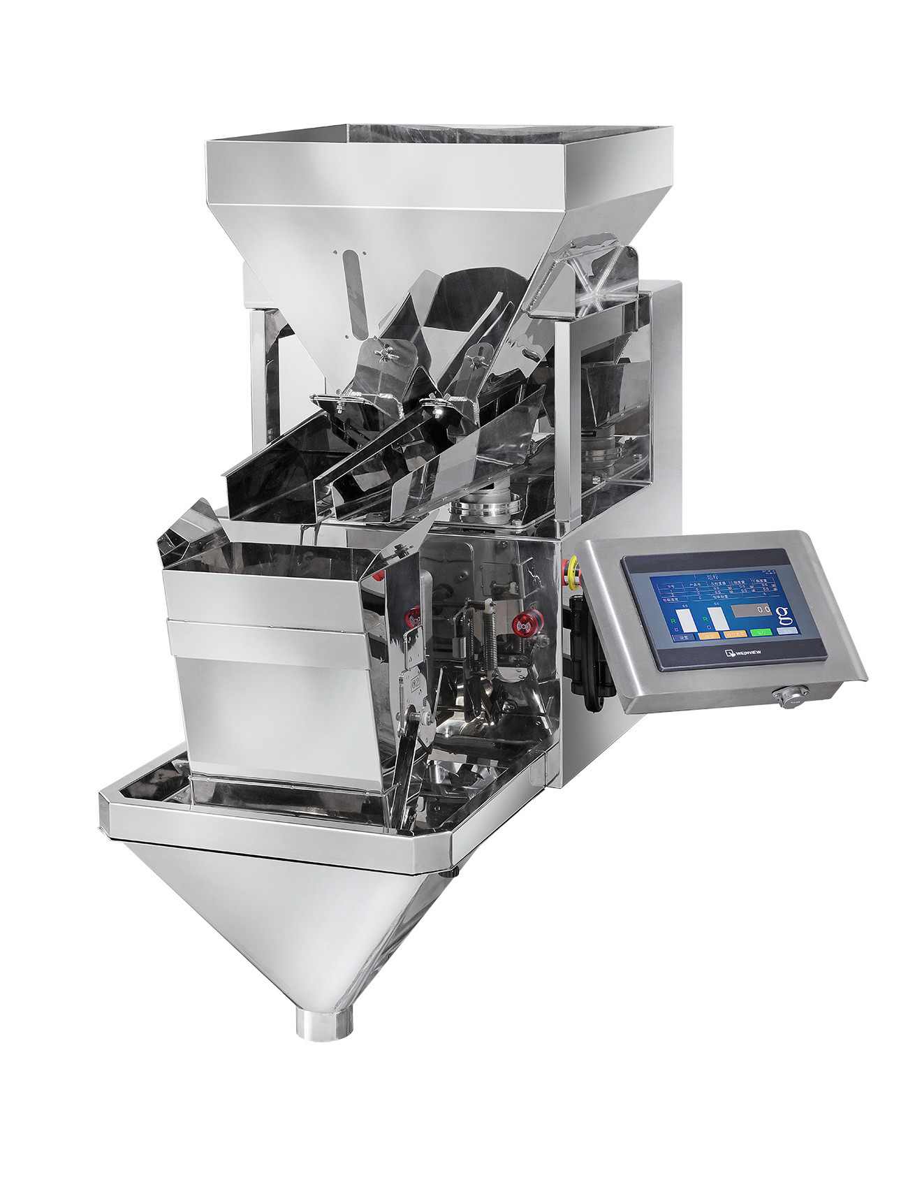 Машина упаковки Weigher хоппера 8L MCU одиночная линейная для детержентной приправы порошка