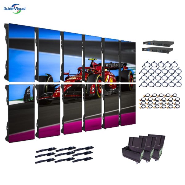 Guide Visual Redundancy Power Portable 3.91mm Outdoor LED Display Screen for Advertising and Festival Rentals