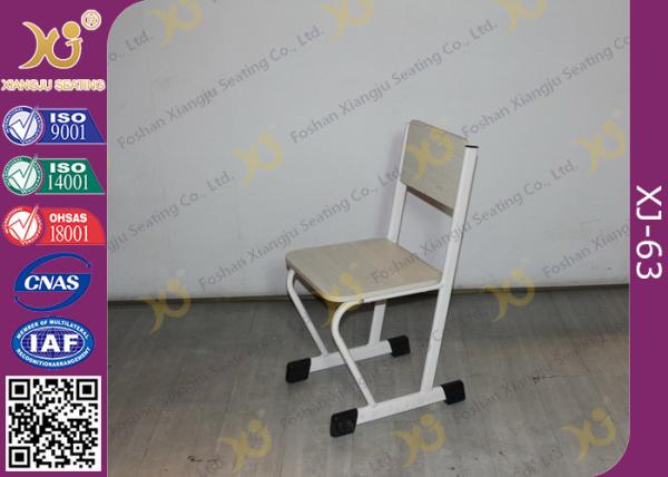 Epoxy Powder Coated Student Desk And Chair Set , Childrens School Desk And Chair