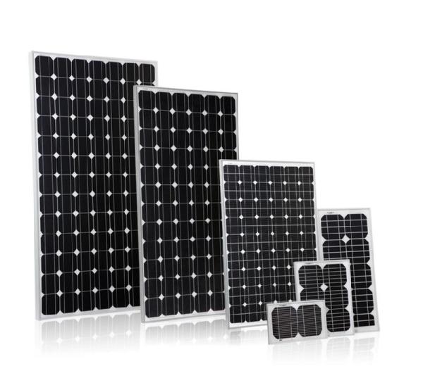 5w-300w Price Per Watt Solar Panels Mono Crystalline Silicon PV Module