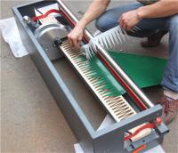 Industrie alimentaire de forme de doigt de poinçonneuse de bande de conveyeur d'unité centrale de PVC