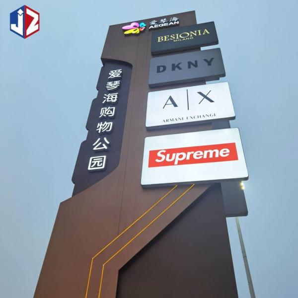 Stainless Steel Pylon Sign Boards
