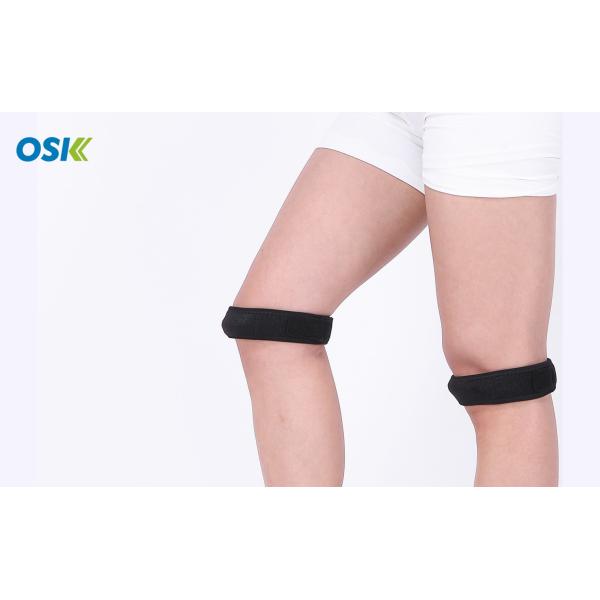 Washable Knee Bandage Wrap , Moisture Wicking Fabric Knee Pain Support Belt