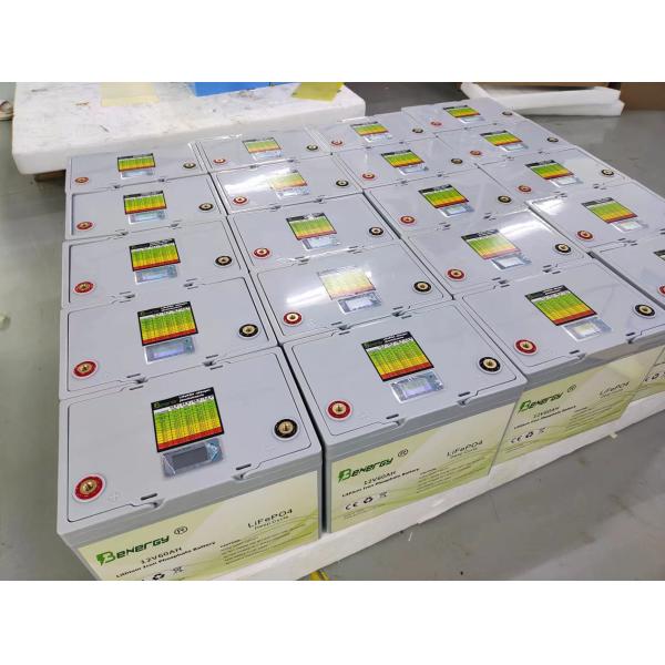 Перезаряжаемая 12В литийная батарея 60AH глубокий цикл