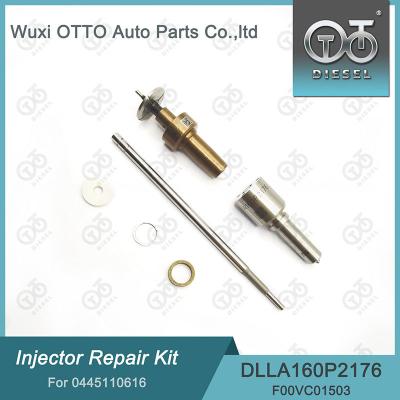 Bosch 0445110616 Injector Repair Kit with DLLA162P2176 Nozzle
