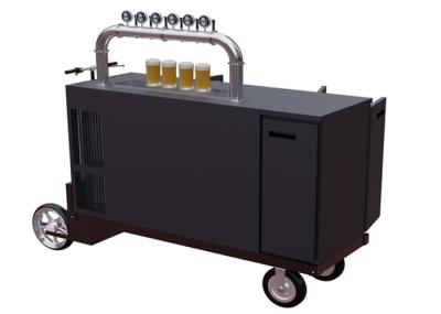 Ar elétrico material de aço inoxidável de refrigeração do carro da bicicleta da cerveja com vida útil longa