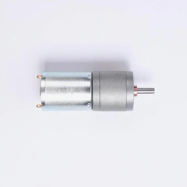 High Torque 200rpm Small 25mm Brushed DC Geared Motor 12V Continuous Current A 30A