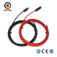 O Calibre de diâmetro de fios do TUV 12 estanhou o fio solar de cobre do cabo da ligação com conectores picovolt