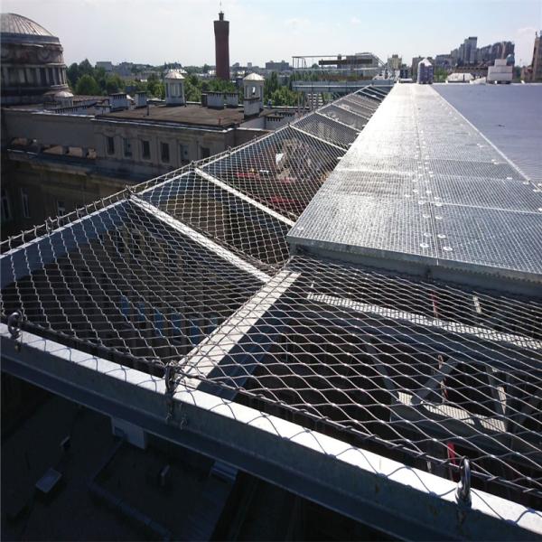 Galvanized Wire Fall Protection Netting 316L Stainless Steel Net Safety