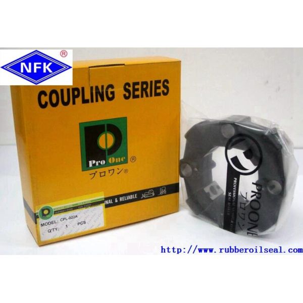 Taiwan Pro-One Black 22A Universal Hydraulic Quick Rubber Coupling Spider Assembly For Excavator