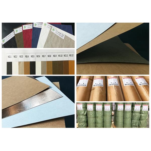 Fiber Material Pollution Free Printable Sewable Washable Kraft Paper For Bag
