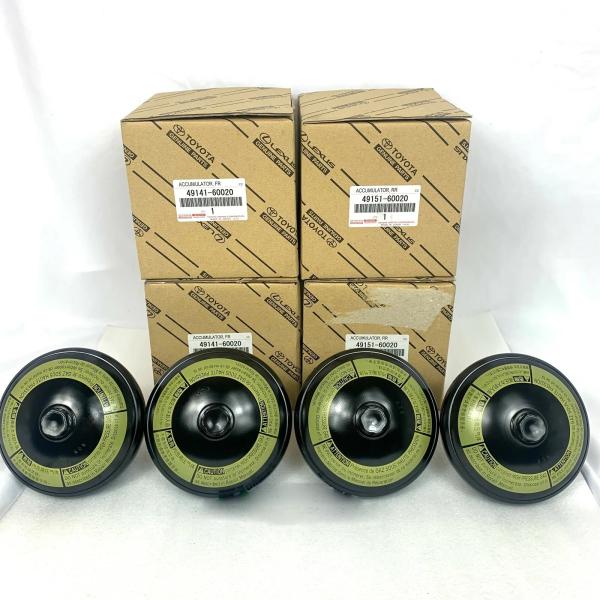 Accumulateur de suspension avant arrière 49141-60020 49151-60020 49141-60010 49151-60010 Ensemble pour TOYOTA LEXUS LX570 LX470 URJ200 UZJ100