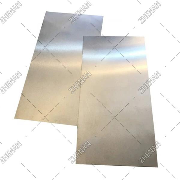 99.95% Pure Molybdenum Sheet Metal Polished Flat