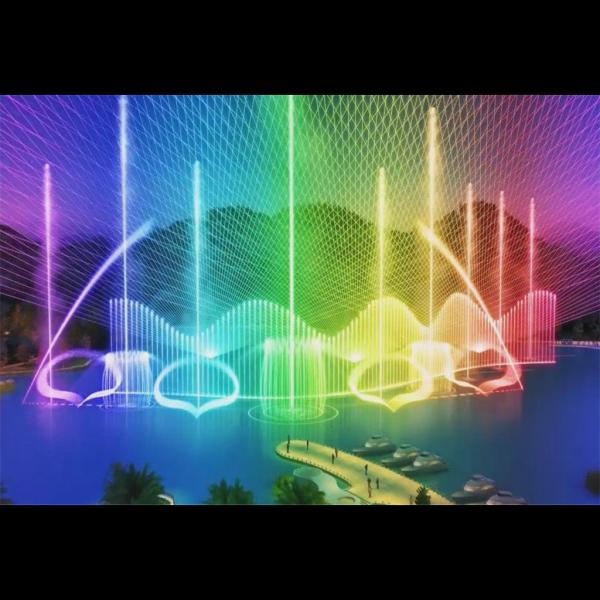 Наружное освещение Большая музыка Танцы Фонтан Музыкальное управление