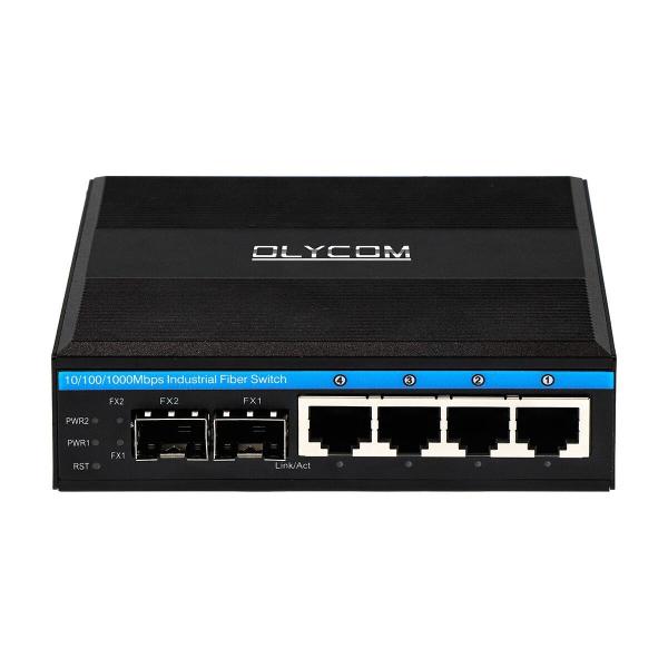 Realtek Chipset ERPS Managed Ethernet Switch Poe Switch Support Af/at/bt 120W for Cctv Security