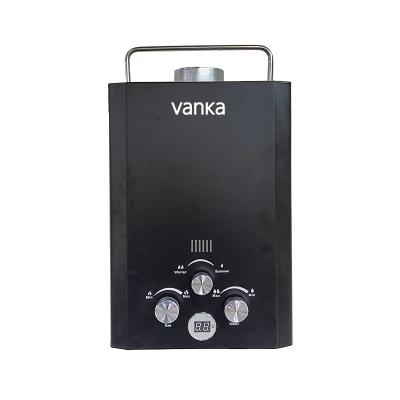 Stainless Steel 12KW Flue Gas Water Heater Modern Style For Shower