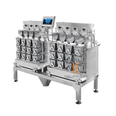 Camadas oleosas do pesador material pegajoso principal de MultiHead do alimento três 8