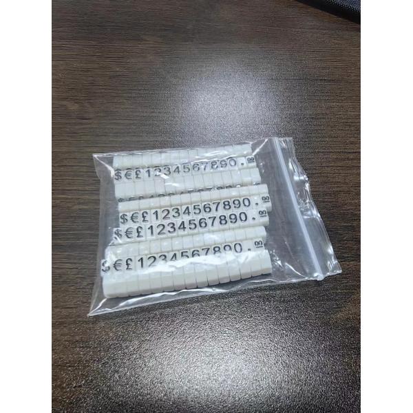 ABS Mall Jewellery Cubs Display для владельцев этикеток и товарных этикеток