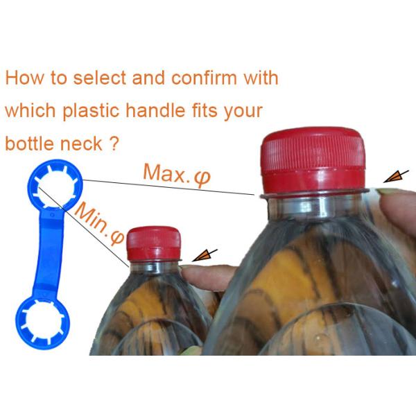 Customizable Colors Plastic Bottle Carry Handle With 28-32Mm Diameter